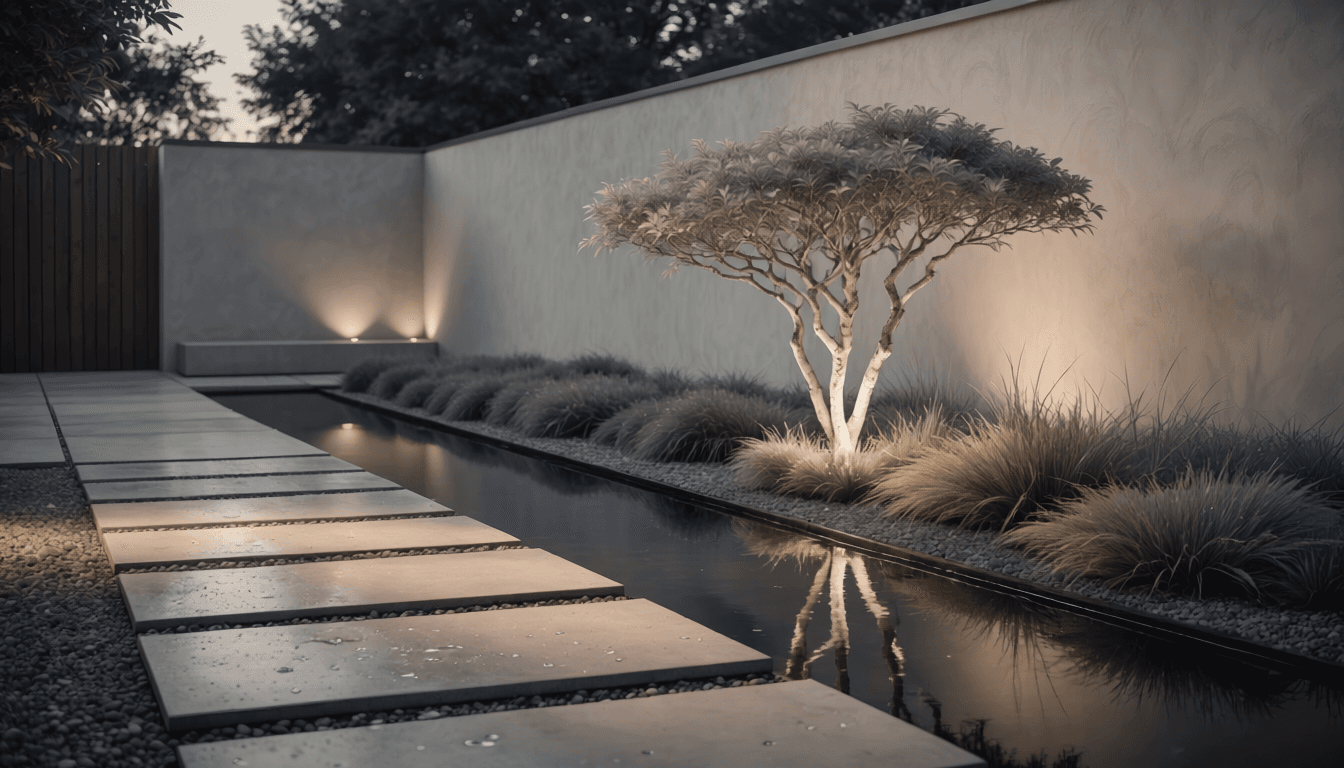 四季を感じる庭の景色